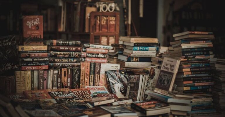 Novels - Pile of Assorted Novel Books